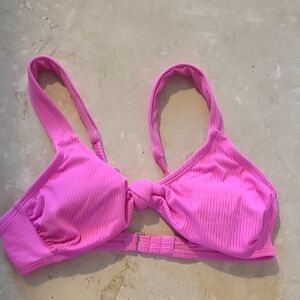 Xhilaration Bright Pink Swimwear Top